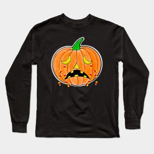 Jack’o Lantern Crying Candy Corn Long Sleeve T-Shirt